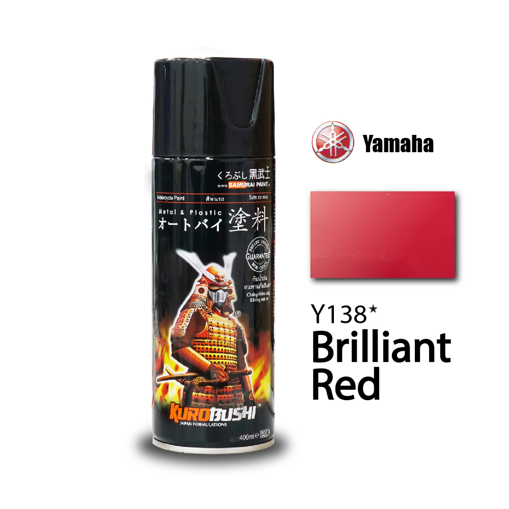 Màu sắc sơn samurai đỏ candy thể hiện phong cách năng động